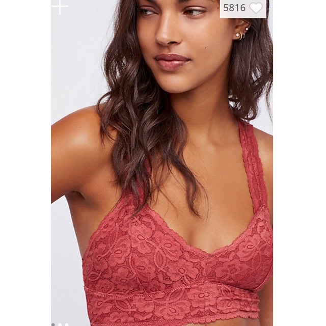 Free People Galloon Racerback Bralette - B